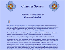 Tablet Screenshot of en.chartressecrets.org